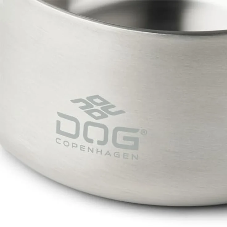 DOG Copenhagen Vega Hundenapf, S/M, rutschfester Edelstahl mit nordischem Design, spülmaschinenfest – Bild 4