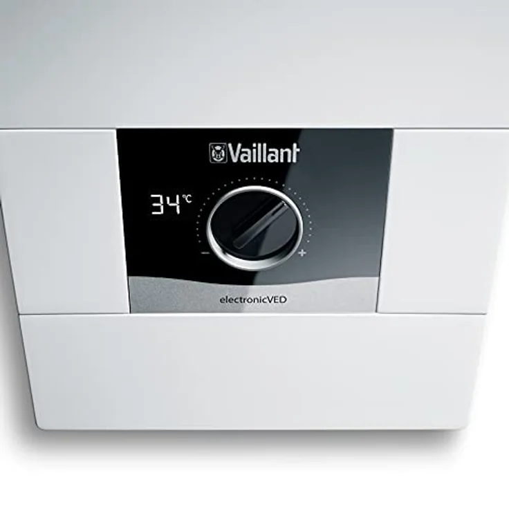 Vaillant VED E 21/8, elektronischer Durchlauferhitzer mit Digitalanzeige, 21kW, druckfest, gradgenaue Auslauftemperatur, Energieklasse A – Bild 2
