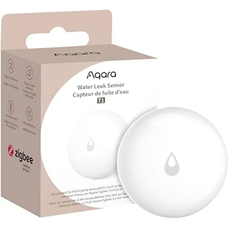 Aqara Wassersensor WL-S02D, IP67 wasserdichter Wasserlecksensor mit Alarmbenachrichtigung und Smart Home Integration – Bild 6