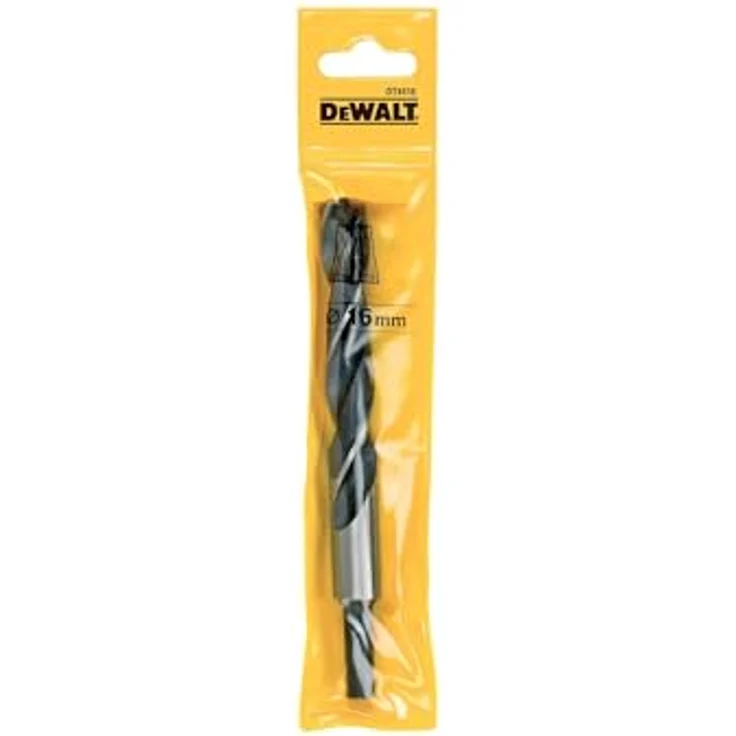 Dewalt Holzspiralbohrer 16x165 mm, Zylinderschaft mit 112 mm Arbeitslänge und 9,5 mm Schaftdurchmesser – Bild 3