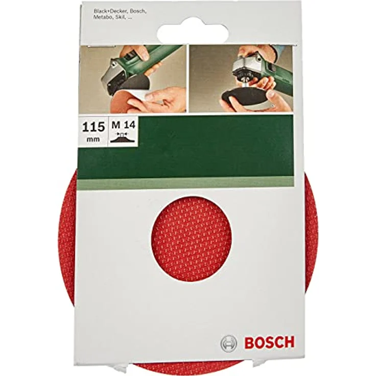Bosch DIY Gummischleifteller für Winkelschleifer (Ø 115 mm; Klettsystem) – Bild 2