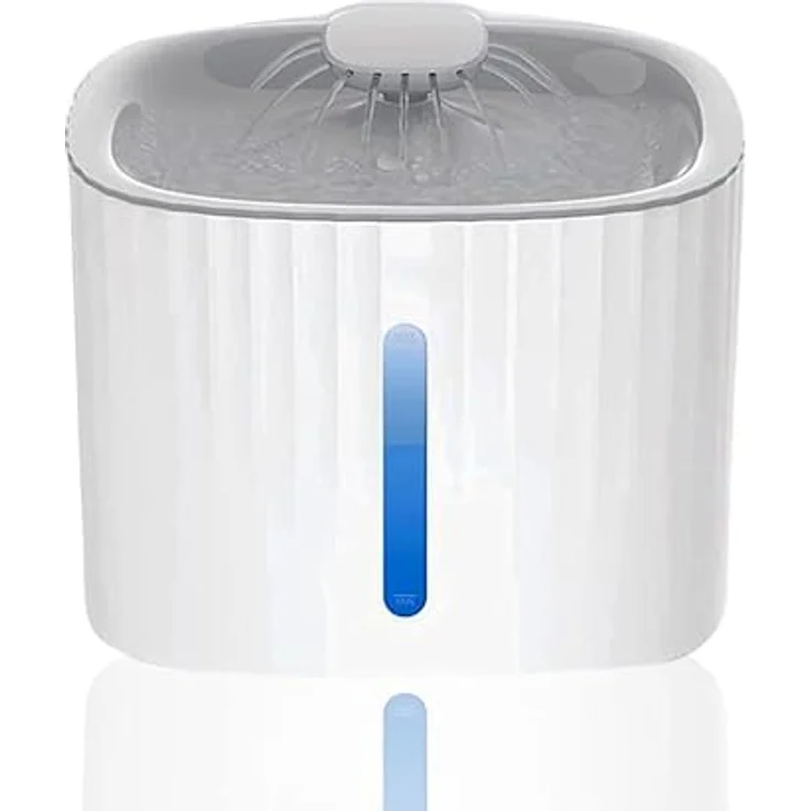 Automatischer Wasserbrunnen Starlyf Pet Fountain, 3 l, BPA-frei, für Hunde und Katzen, doppelter Kohlefilter und LED-Licht, USB-Anschluss, hygienisch und leise – Bild 1