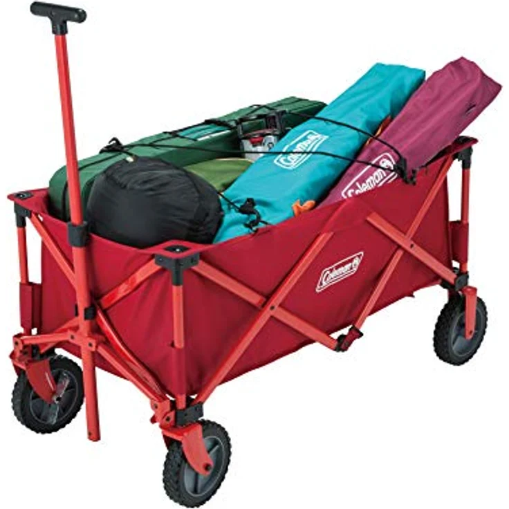 Coleman Bollerwagen Camping Wagon, Handwagen faltbar, klappbarer Transportwagen, belastbar bis 85 kg – Bild 2