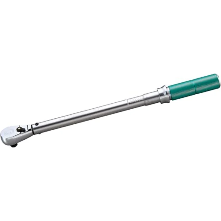 SATA Drehmomentschlüssel 40-200 Nm, 555 mm, 1/2 Zoll, robuste Ganzstahlkonstruktion mit rutschfestem Aluminiumgriff – Bild 1
