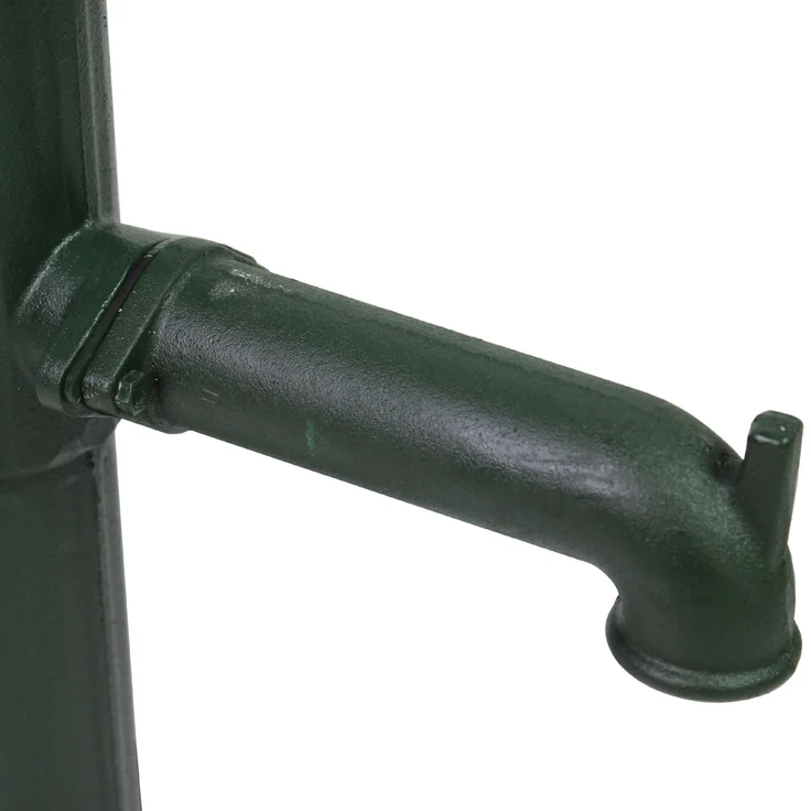TRUTZHOLM® Schwengelpumpe + Pumpenständer Klassisches Design Gusseisen Handpumpe Gartenpumpe Ständer – Bild 7