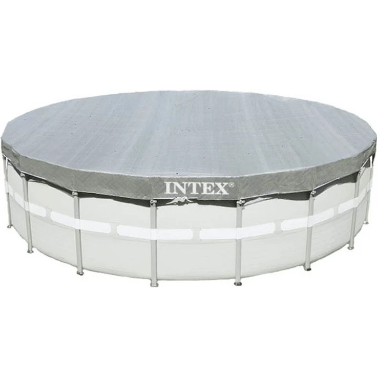 Intex 28040 Ø488 cm Poolabdeckung Abdeckplane Poolplane Frame Pool – Bild 1