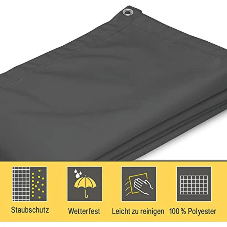 Sol Royal SolVision PES Balkonumspannung PB2 300x90cm Anthrazit – Bild 5