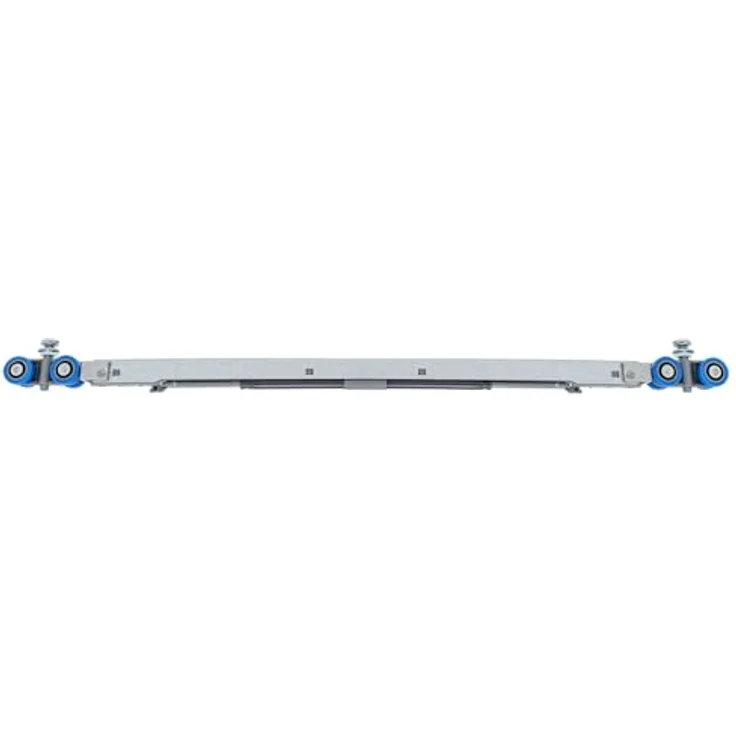 inova Holz-Schiebetür Komplettset 880 x 2035 mm, weiß mit schwarzem Beschlagset und beidseitigem Softclose – Bild 3