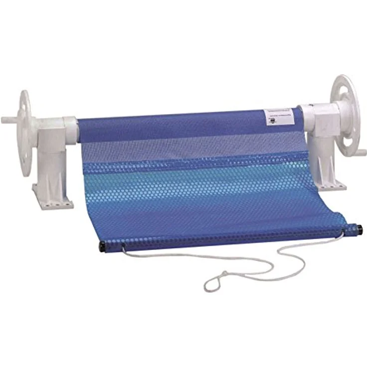 Steinbach Solarplanenaufroller für Becken bis 5 m Breite, Kunststoff, weiß, 1 x 1 x 1 cm, 036085 – Bild 2