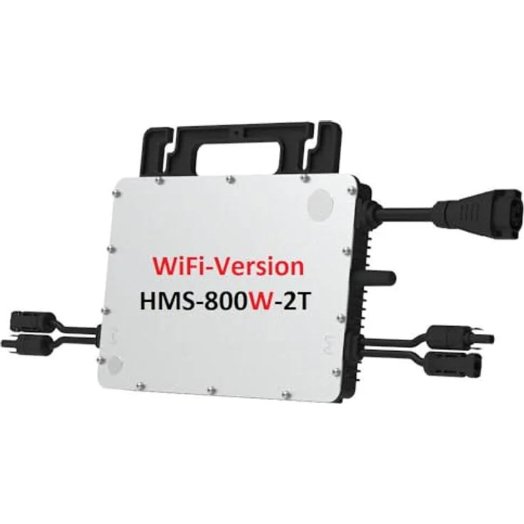 Hoymiles HMS-800W-2T Mikrowechselrichter mit integriertem WiFi für Balkonkraftwerk (Steuersatz: 0% nach § 12 Absatz 3 UStG) – Bild 2