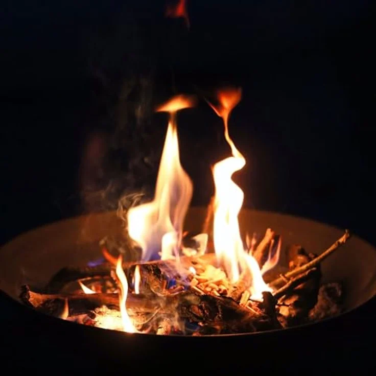 Lemodo Feuerschale 60 cm Durchmesser, Feuerstelle für Außenbereich, Einfache Handhabung, Vielseitig Nutzbar, Verlängerung der Gartensaison – Bild 10