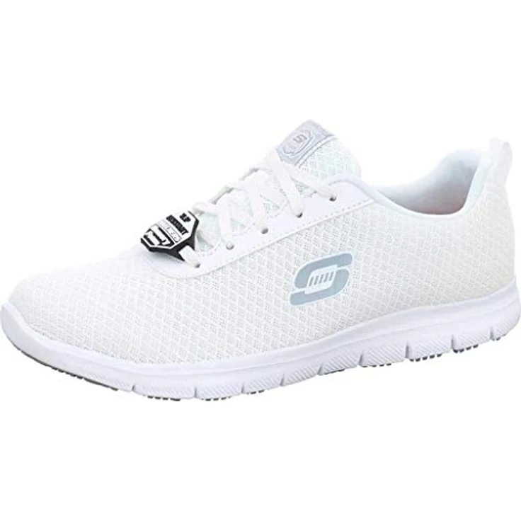 Skechers Ghenter-Bronaugh Schnürschuh Berufsschuh für Gastronomie mit Skechers Memory Foam Innensohle, Schwarz – Bild 2