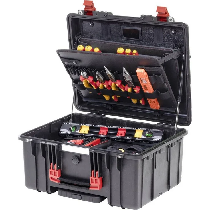 Wiha Werkzeugkoffer Werkzeugkoffer electric XL 2 Trolley, 60-tlg. – Bild 1