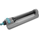 Navaris Vierecksprenger Garten Regner - Oszillation Sprinkler Rasen Bewässerung - bis zu 350m² - stufenlose Winkel und Distanz Einstellung