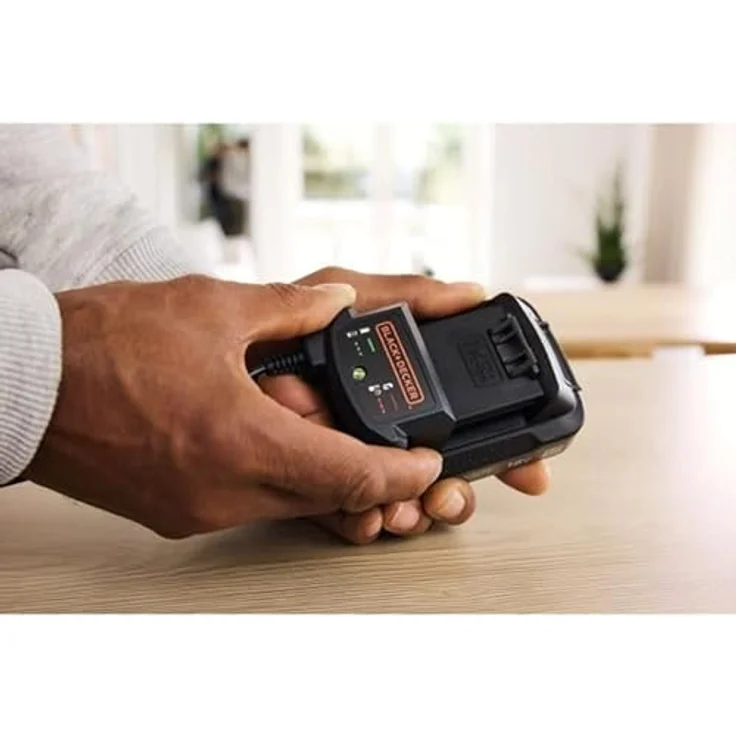 Black & Decker Powerconnect 18V 2.0 Ah Akku mit 1A Schnellladegerät, zuverlässige Energiequelle für Elektrowerkzeuge – Bild 3