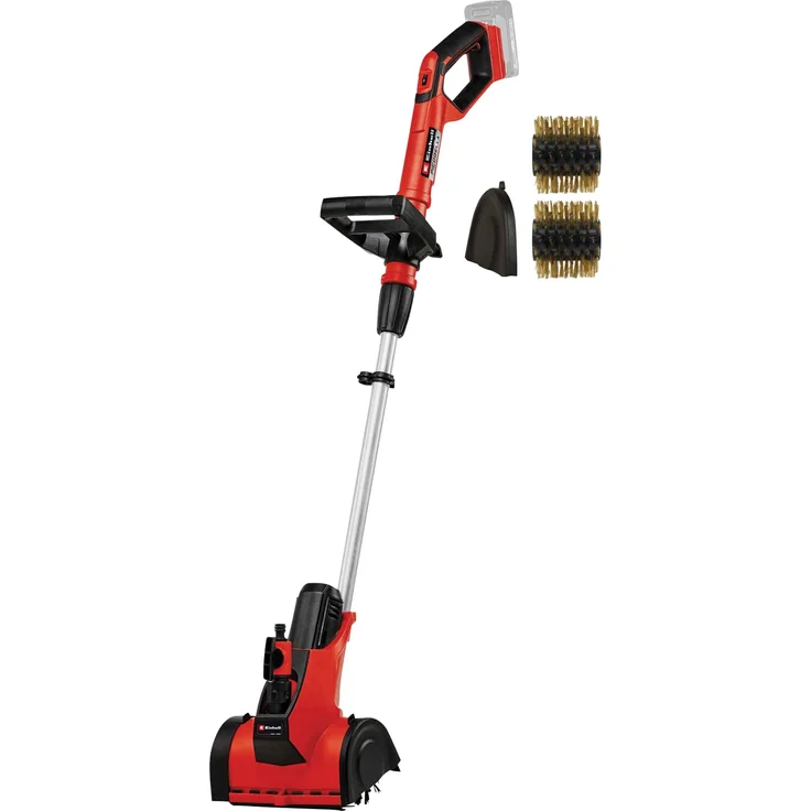 Einhell Picobella 18/215 Solo, Akku-Oberflächenbürste mit Ersatzbürste ULTRA für Steinoberflächen