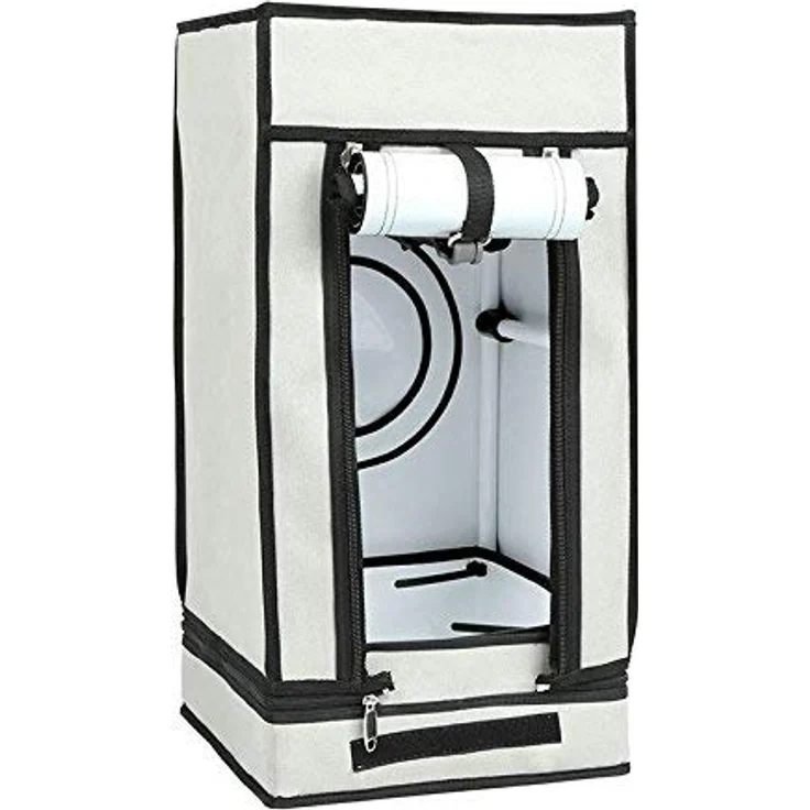 Homebox Q30 Ambient, Mini Gewächshaus 30x30x60cm mit lichtdichten Reißverschlüssen und wasserundurchlässigem Bodenelement – Bild 1