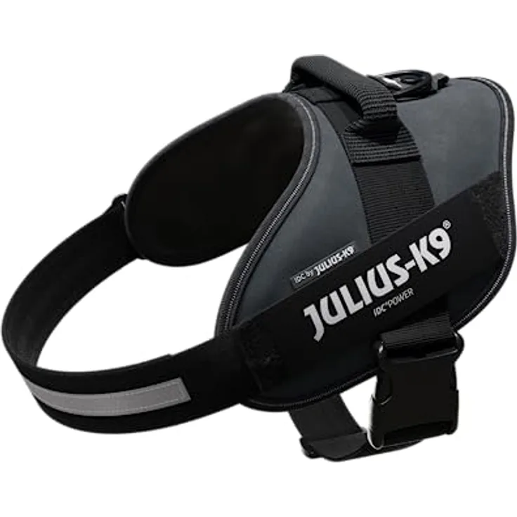 JULIUS K-9 IDC Powergeschirr, Größe: XL/2, professionelle Kontrolle in der City, anthrazit