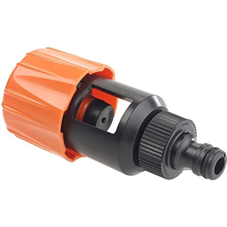 Royal Gardineer Schlauchadapter: Universal-Wasserhahn-Adapter zum Anschluss von Gartenschläuchen (Wasserhahnanschluss, Wasserhahn Aufsatz Schlauch, Bewässerungscomputer) – Bild 4