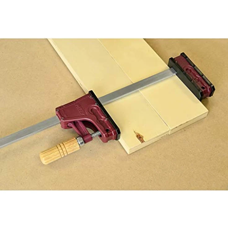 Piher Parallelzwinge, Korpuszwinge PRL400, 80cm, Spannkraft 400kg – Bild 7