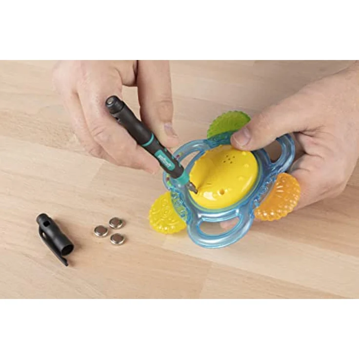 Wolfcraft Mikro-Bit-Pen 8736000, 132mm mit 4 Wendeklingen für Mikro-Schrauben, inkl. Magnetkappe und Clip – Bild 6