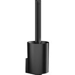 hansgrohe WC-Bürste und Behälter WallStoris, Toilettenbürstenhalter, Mattschwarz