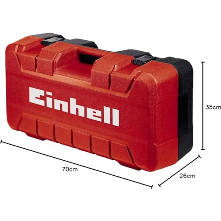 Einhell Koffer E-Box L70-35 (zur universellen Aufbewahrung, max. Zuladung 50 kg, weiches Schaumstoff-Innenfutter, spritzwassergeschütztes Design, ergonomischer Griff) – Bild 4