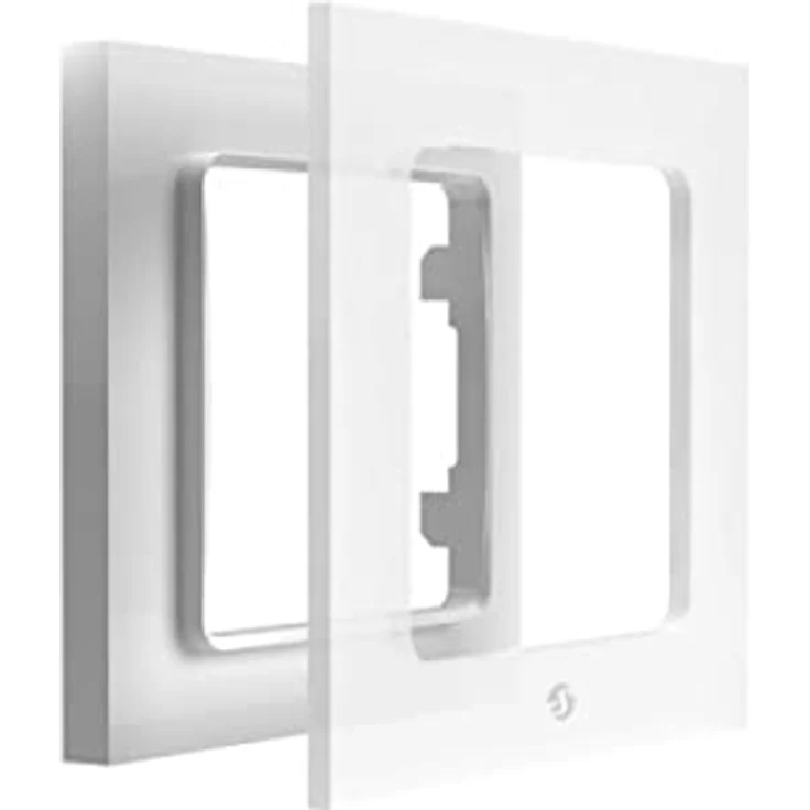Shelly Wall Frame 1, Wandtaster Rahmen in Weiß mit passender Rahmenplatte – Bild 2