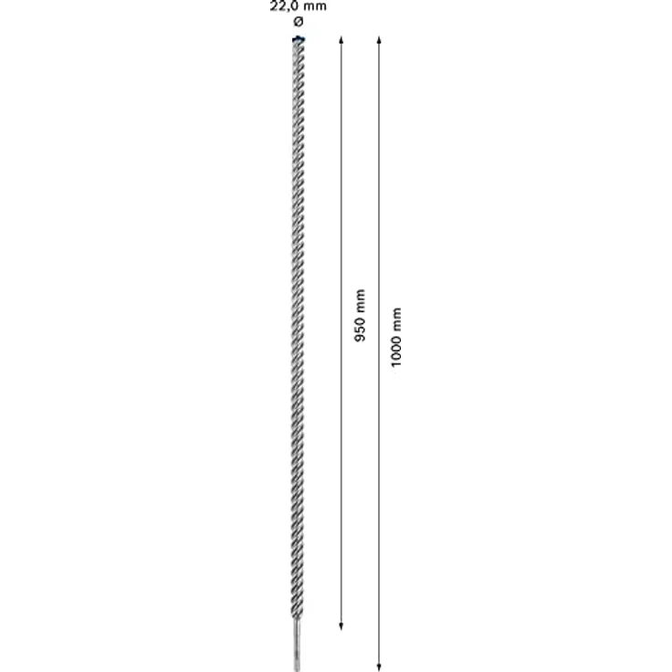 Bosch Expert SDS plus-7X Hammerbohrer, 22 x 950 x 1000 mm – Bild 4