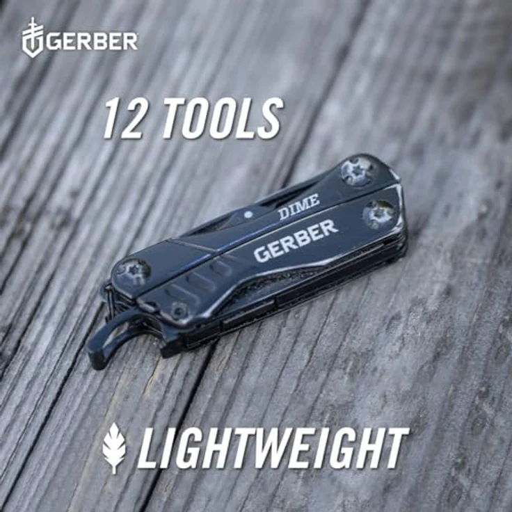 Gerber Multi-Tool DIME BLACK, Zange mit Drahtschneider, Messer – Bild 6