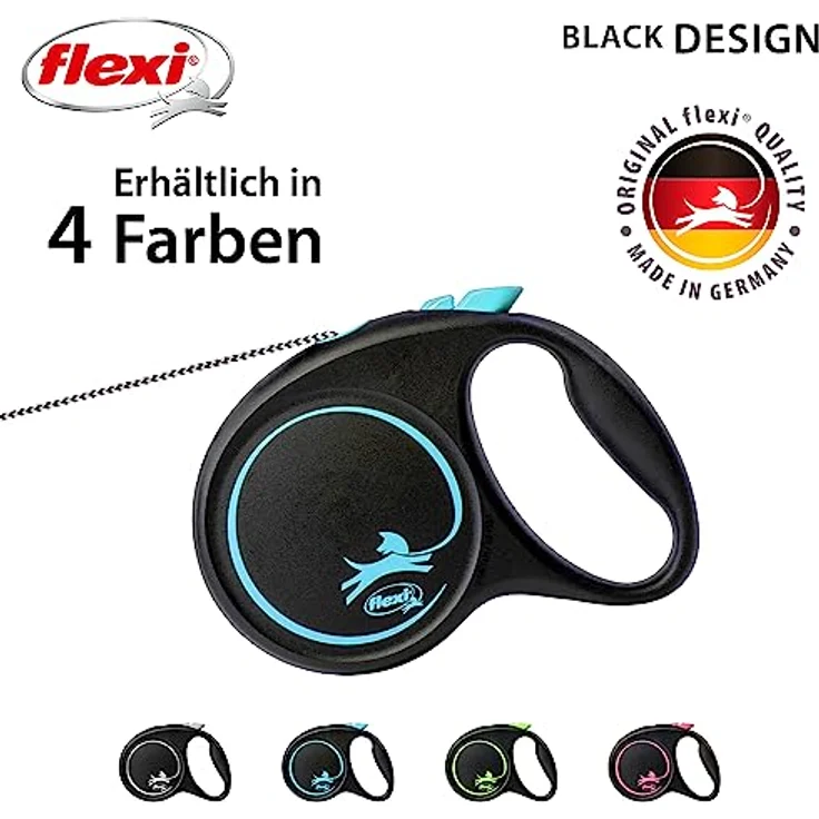 FLEXI 4000498033432 Gurt schwarz Spitzen-Design, Azul, 195.9 g – Bild 4