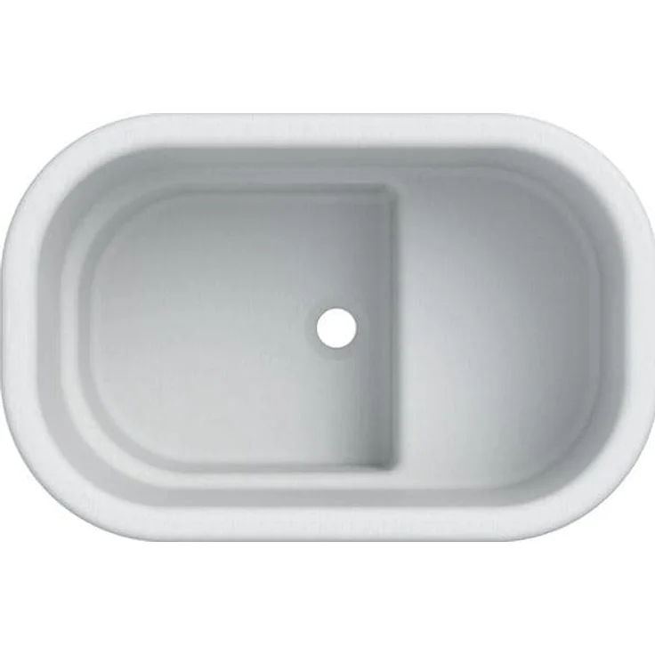 Geberit, Duschwanne, Keramag Sitzduschwanne aus Varicor, weiss Alpin