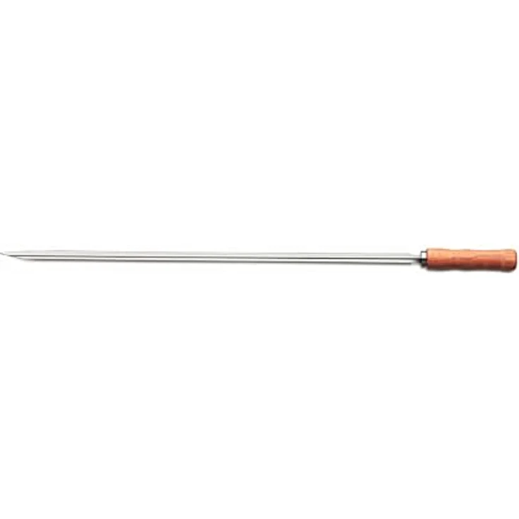Tramontina 29810/127 Grillspieß, Edelstahl, Holzgriff, 55 cm – Bild 2