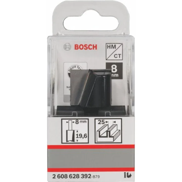Bosch Professional Nutfräser Standard for Wood (für Holz, Ø 25 mm, Arbeitslänge 20 mm, Zubehör Handfräse) – Bild 2