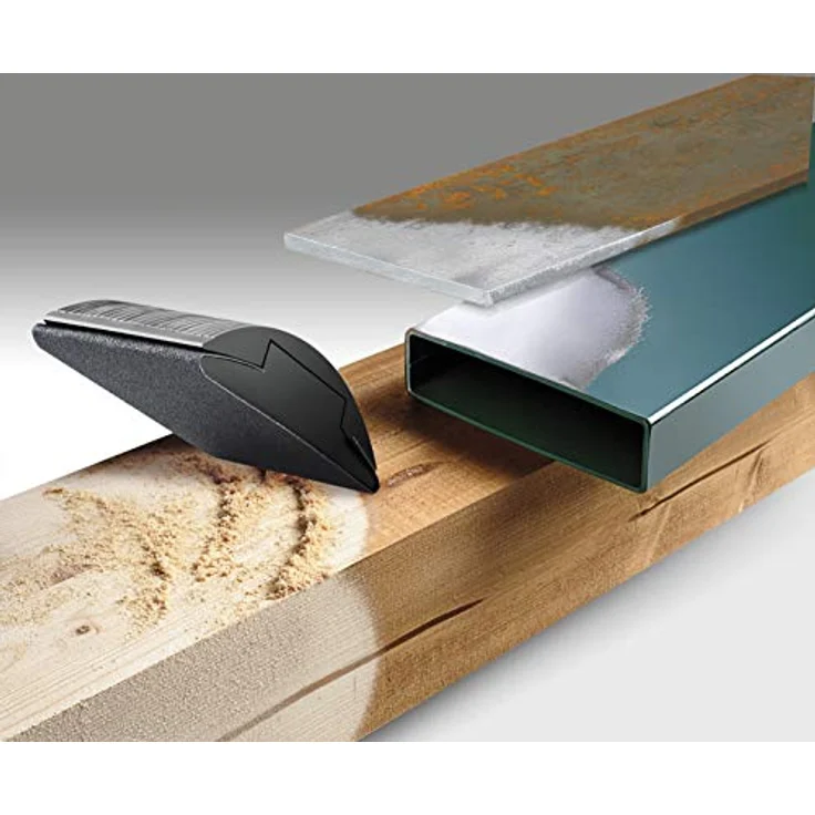 kwb 820406 hochwertiges Schleif-Papier Schleif-Bogen Blauköper für Metall und Stahl, zum Entfernen von Rost, Zunder, Harz-Lacken u. v. m. 230 x 280 mm, verschweißt 5 Stk. Korn K-60, Made in Europe - Preisvergleich – Bild 3