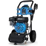 Güde Fuel 250 Benzin-Hochdruckreiniger 234 bar, 5,9 PS, mobil, 9 m Schlauch, Düsen-Set, für Baustelle & Landwirtschaft