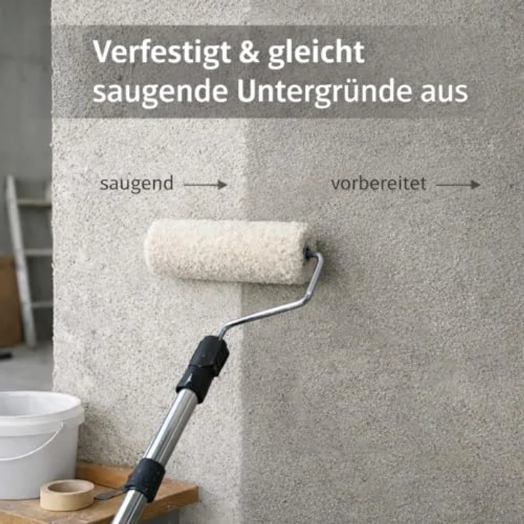 RyFo Colors Tiefgrund ELF verarbeitungsfertig 5l - Premium Reinacrylat Tiefengrund für innen und außen – Bild 3
