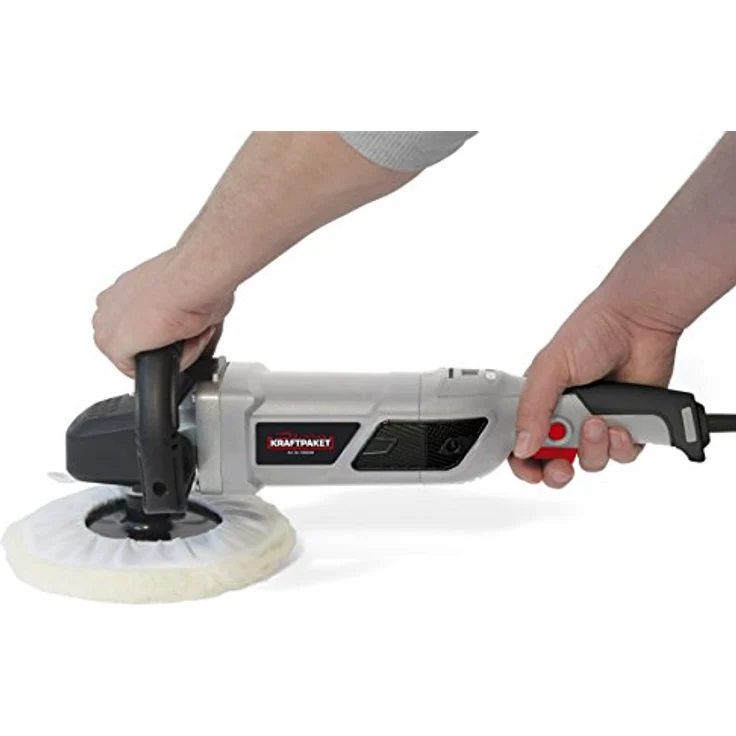 Dino KRAFTPAKET Rotation 640228 Rotationspoliermaschine 230V 1500W 400 - 3000 U/min 150mm – Bild 3