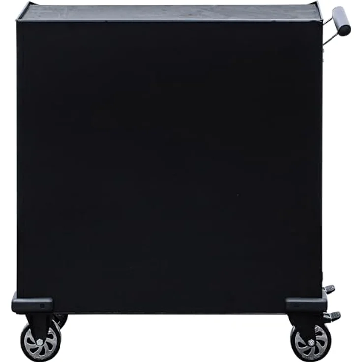 BGS TECHNIC Werkstattwagen XL 7 Schubladen, 301-teiliges Werkzeugset, pulverbeschichtet, extra breit, abschließbar, hochbelastbare Rollen – Bild 5
