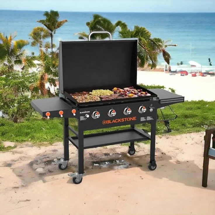 Blackstone Plancha-Grill 36", 4-Brenner Gasgrill mit 91 x 55 cm Grillfläche und 17,5 kW Leistung – Bild 3