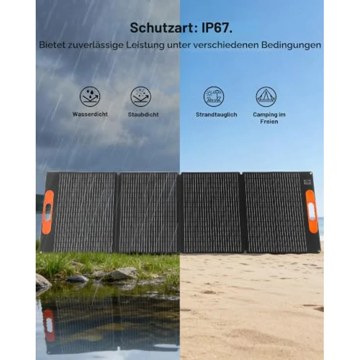 VEVOR Tragbare Powerstation Q2400Pro, 2400-W-Solargenerator mit 2 faltbaren 200-W-Solarpanels, 2160-Wh-LiFePO4-Akku und 10 Ausgängen für Notstromversorgung Zuhause, Camping und Wohnmobil – Bild 5