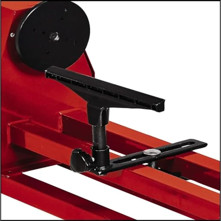 Einhell Drechselbank TC-WW 1000-1 (400 W, max. Drechseldurchmesser 280 mm, Spindeldrehzahl 890-1260-1760-2600 min-1, Reitstock mit Spindelspitze, inkl. Stirnmitnehmer, Planscheibe) – Bild 6