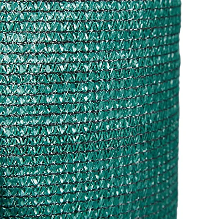 Relaxdays Zaunblende, Sichtschutz für Gartenzaun & Balkongeländer, HDPE Gewebe, UV-stabilisiert, wetterfest, 1x15m, grün – Bild 8