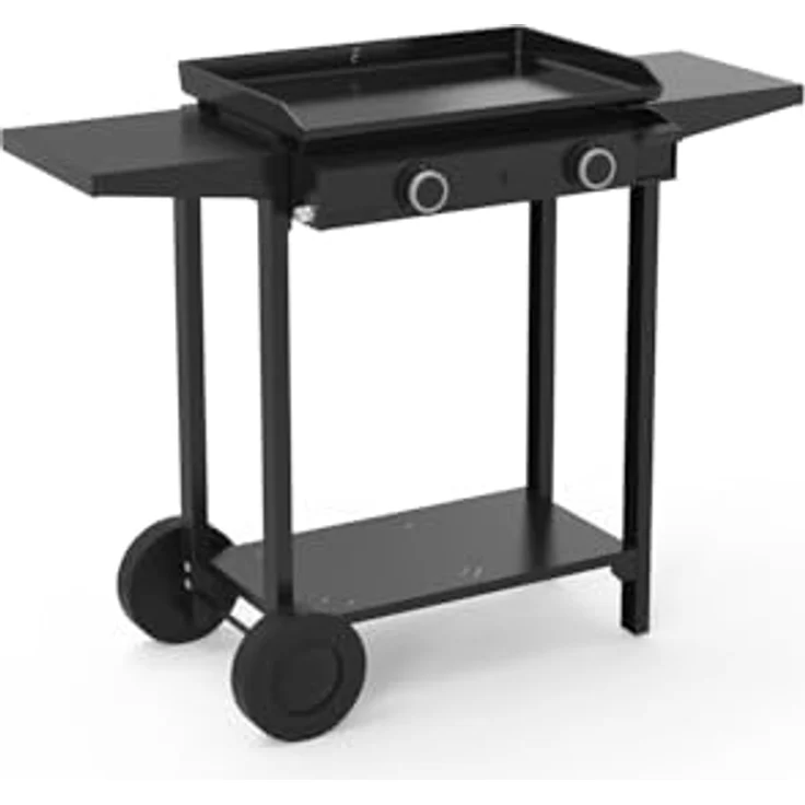 Forge Adour Gaskochfeld Basis 60 - Baseg60a, 60 cm, 2 Brenner, Edelstahl, robuste Kochfläche aus emailliertem Gusseisen – Bild 2