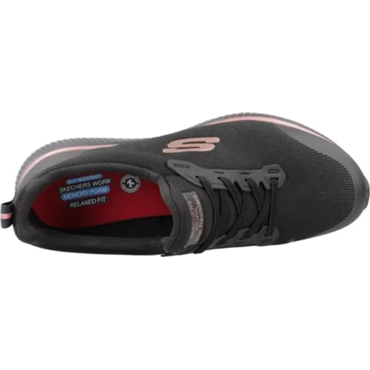 Skechers WIP 77222ECBKRG, Arbeitsschuhe mit rutschhemmender Laufsohle und gepolsterter Memory Foam Innensohle, Multicolored, Größe 36.5 – Bild 8