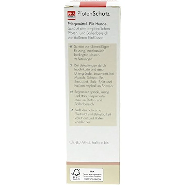 PHA Hund, Pfoten- und Ballenschutz vor äußeren Einflüssen, Salbe, PfotenSchutz, 125 ml – Bild 5