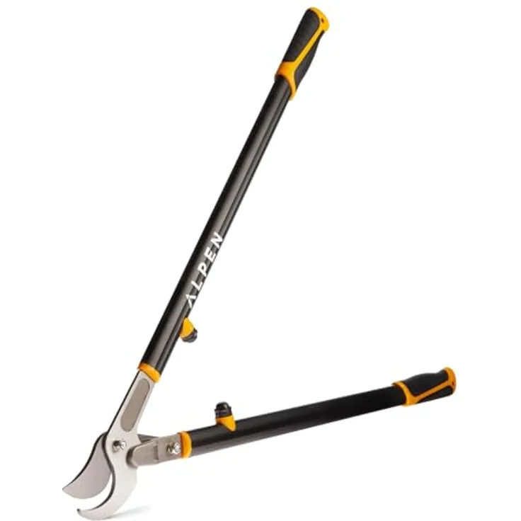Alpen Swiss Tools Alpen Weisshorn 280 Astschere, 80 cm, 3-fache Schnittleistung, japanische Karbonstahlklinge