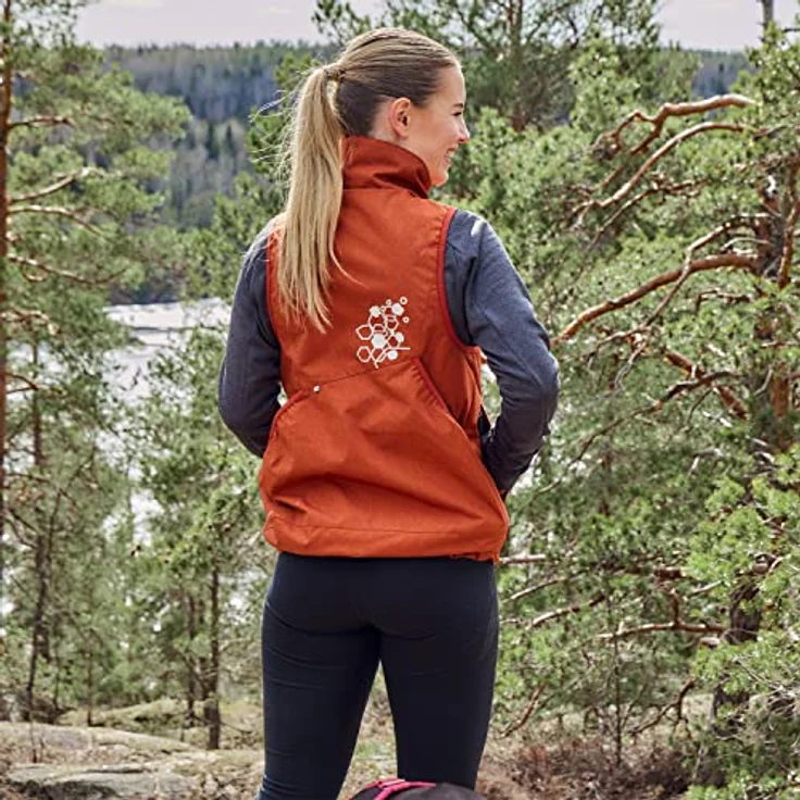 Hurtta Training Vest ECO, Hundeweste in Größe M, blackberry, hochwertiges Hundezubehör – Bild 5