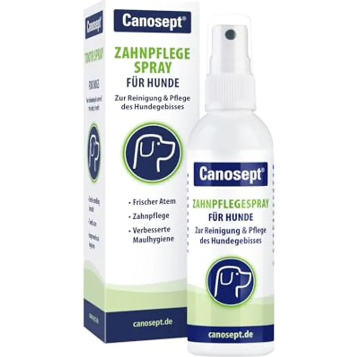 Canosept Zahnpflege Spray für Hunde, 100 ml, Verbesserung der Maulhygiene und frischer Atem