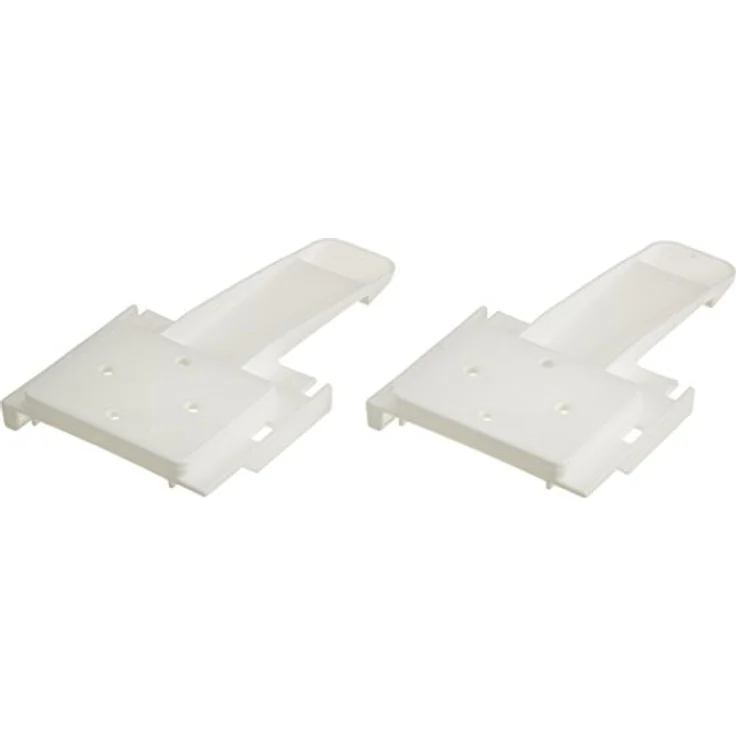 Unterlegkeil-Halterung Set Hartplastik L285xB120xH20mm G.0,09kg weiß 2 St./Set - Preisvergleich – Bild 2